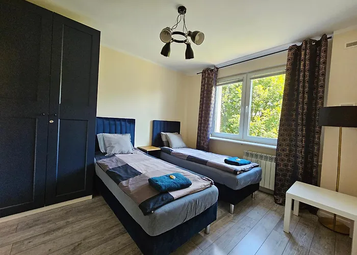 Апартаменты Am Center 5 Odziezowa Щецин